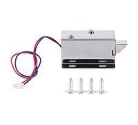 Mtlavishness DC 12V Mini Kit di Montaggio Serratura Elettromagnetica per Porta Finestra Cassetto dell'Armadio con Montaggio Regolabile in Quattro Vie Durevole Costruzione in Ferro