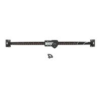 Mtlavishness Display Digitale Righello Lettura Remota Orizzontale Calibro 0 300mm Strumento di Misurazione per Tornio ad Alta Precisione con Mini Display LCD, Costruzione in Lega