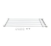 Mtlavishness Divisorio per Guardaroba Scaffale Portaoggetti Telescopico Regolabile Scaffale Divisorio per Armadio Organizzatore con Materiale PP Piastra Sottile per un Utilizzo