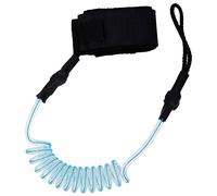 Mtlavishness Durevole TPU Elastico Corda per Piedi Guinzaglio Caviglia Estensibile per Paddle Board Tavola da Surf, Corda per Gamba per Tavola da Surf Resistente all'Usura con (Núcleo azul