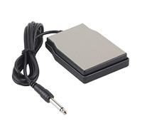 Mtlavishness Electronic Tastiera Sustain pedale pedale pedale in silicone e guscio in acciaio ad alta resistenza per un tempo di servizio a lungo termine stabile e affidabile adatto per (bianco)