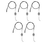 Mtlavishness Elettrodo di accensione a Scintilla Materiale ceramico Resistente alle Alte Temperature per fornelli a Gas e Grill con Filettatura M10 Lunghezza ago 58 mm