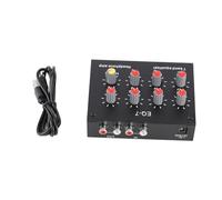 Mtlavishness Equalizzatore Stereo 7 Equalizzatore 18. 0 × 14. 0 × 6. 0 7 Equalizzatore audio 12Db Canale di regolazione dei bassi alti Equalizzatore digitale 7 Equalizzatore grafico