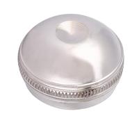 Mtlavishness Flute Head Crown Headjoint Screw Cap Durable Lightweight And Portable Flute Repair Parts Instrument Accessory For Flute Repairing Silver Color