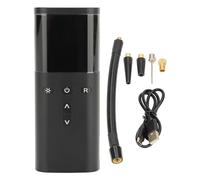 Mtlavishness Gonfiatore per Pneumatici Portatile, Compressore d'Aria Cordless con Display LED e Ricaricabile di Tipo C, Gonfiaggio Veloce a 150 PSI per Auto, Bici, Pneumatici per