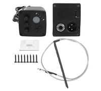 Mtlavishness Guitar Equalizer Pickup 2 Band con LCD Tuner per Strumenti Musicali Chitarre Acustiche Accessori per Chitarra