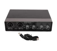 Mtlavishness Interfaccia del processore karaoke 23 × 14 × 6 scheda audio live Q22 miscelazione digitale computer esterno USB registrazione cellulare attrezzatura per schede audio dal vivo