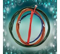 Mtlavishness IRIN 4 corde per basso elettrico importate, anima esagonale in acciaio, sensazione confortevole, facile accorre, leggere e portatili, ideali per stili rock funk,