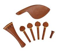 Mtlavishness Jujube - Set di accessori per violino in legno, design arrotondato di alta qualità, per raggiungere il tono corretto su violini 4/4, ideale per violinisti che hanno bisogno di parti di