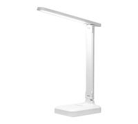 Mtlavishness Lampada da scrivania a LED USB Alimentata per un'illuminazione delicata per gli occhi Pieghevole Luce da lettura touch a LED per bambini da scrivania Comodino e