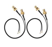 Mtlavishness M.2 NGFF Network Card CablesSMA Heads Compatible With Multiple Network Card Modules For Connecting NGFF Cards To External Antennas Fourth Generation
