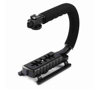 Mtlavishness Maniglia Nera Con Super Aggrappamento Per Stabilizzare Macchine Fotografiche DSLR Video Trasforma Qualsiasi Macchina Fotografica Video Consumatore In Una Steady Cam Id