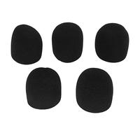 Mtlavishness Microfono Mic 16×4×7 Microfono Parabrezza Prevenire Spruzzi Morbida Spugna Inodore Copertura Del Microfono Per Microfono Palmare 5 Pezzi