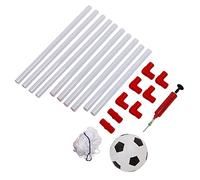 Mtlavishness Mini Rete per Porta da Calcio per Bambini per Interni ed Esterni Set con Pompa a Sfera Giocattolo Sportivo per Bambini Robusta Costruzione in Plastica Montaggio (120 cm)