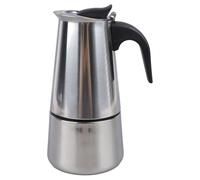 Mtlavishness Moka Acciaio Inossidabile 300ml COMPATTA E DEI VIAGGI | COMPATTO E FACILE DA VIAGGIO, COSTRUZIONE IN ACCIAIO INOSSIDABILE, DESIGN TRADIZIONALE, FACILE DA USARE