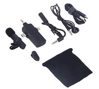 Mtlavishness Mtlavishishishishing 3 in 1 microfono Lavalier per registrazione video e streaming in diretta con segnali stabile Mini funzione di riduzione del rumore 2.4G CHIP