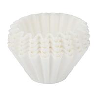 Mtlavishness Mtlavishishishishing 50pcs Cuppa di torta a forma di caffè ondulato Sostituzione per la creazione di caffè Design semplice e chiaro puro e non sbiancato nessun odore sicuro e