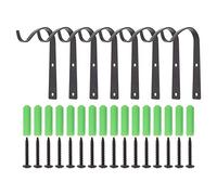 Mtlavishness Mtlavishishishishing 8pcs s a forma di monte a parete piante in pentola ideale per cestini di fiori sospesi lanterne e altro aggiunge un'atmosfera vintage a luoghi interni ed