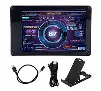 Mtlavishness Mtlavishishishishishishing 3.5in per la temperatura del computer monitor con schermata IPS chiara e molteplici funzioni per il monitoraggio o stato 'host nei sistemi Linux e con