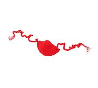 Mtlavishness Naso caldo coperchio filato di lana ideale per mantenere il naso caldo durante il freddo sonno invernale e come accessori per strumenti musicali in lana (Red)