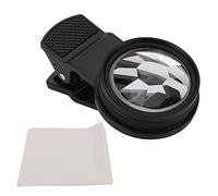 Mtlavishness Obiettivo per fotocamera mobile, caleidoscopio ottaedrico, multi-immagine, filtro esterno, forte compatibilità, girevole, alta definizione, adatto per flussi d'acqua,