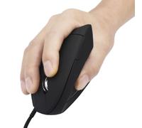 Mtlavishness Optical Wired Vertical Mouse Non Slip Matte High Sensitivity Wired Mouse for Gaming Office