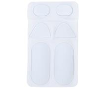 Mtlavishness Pad in Silicone per Controller PS VR2 Sense Protezione Anti Sudore Residuo Migliora la Presa e la Comodità Durante i Giochi con Dimensioni Precise R1 L1 2,5 mm R2 L2 2 mm RL 5 mm 6