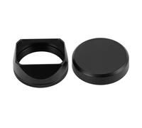 Mtlavishness Paraluce quadrato in lega di alluminio con copriobiettivo accessorio compatibile con fotocamera Fuji X100VI X100V, ideale per compatibilità con filtri esterni