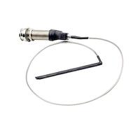 Mtlavishness Pickup per chitarra folk, ideale per chitarra folk, resistente e portatile, montato senza foro, jack da 6,35 mm per tutte le esigenze di chitarra folk