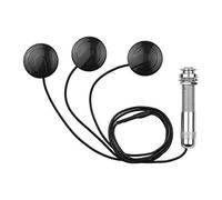 Mtlavishness Pickup per strumenti adesivi per chitarra acustica, violino, mandolino, ukulele, batteria potente professionale, compatto, portatile, multiuso, con connettore da 1 4 pollici
