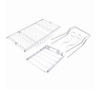 Mtlavishness Portaoggetti per Bagno, Vasca da Bagno, Doccia, Portaoggetti, Portaoggetti, con Portasapone e Portabottiglie per Vino Rosso, Design Moderno, Mantiene gli Elementi