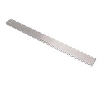 Mtlavishness Practical Notched Fret Board Straight Edge Luthiers Tool for Guitars Neck Leveling Made Of Premium Stainless Steel Ideal For Checking Guitar Fret Board And Frets