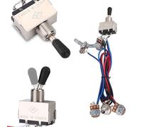 Mtlavishness Premium 2 Volume 2 Tone 1 Jack Wiring Harness for Les Paul LP Electric Guitars Made of Quality Materials With Fine Machining Lightweight Anti Aging And Durable Copper
