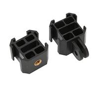 Mtlavishness Professional Lightweight Cold Shoe Mount for Action Cameras ABS Material Allows Connecting Multiple Devices Suitable for and Similar Action Cameras
