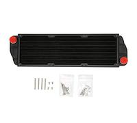 Mtlavishness Radiatore di raffreddamento ad acqua Buona dissipazione del calore Struttura del percorso d'acqua ottimizzata Design smussato G1 4 Interfaccia filettata adatta per