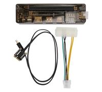 Mtlavishness Scheda Grafica Esterna Dock Pcie per Laptop Connettore Pci Esterno Migliora Prestazioni con Dimensione 19.0×10.0×5.0 cm Connettori 6 Pin e 8 Pin per Alte Prestazioni in Giochi e La