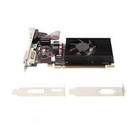 Mtlavishness Scheda Grafica HD6450 con 2 GB DDR3 64 Bit 3600MHz Multi Interfaccia DVI VGA per Desktop Ufficio e Home Uso
