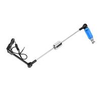 Mtlavishness Segnale di Allarme per morso di Pesca Gancio Indicatore di morso per Altalena con Luce LED Verde Chiaro Allarmi per Pesca in Stile Europeo Accessorio per la Pesca sul (Blu)