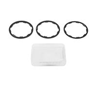 Mtlavishness Set di 3 guarnizioni per volano per bicicletta, distanziatore per rondella per bicicletta in lega di alluminio con spessore 1 mm 1,5 mm 2 mm, accessorio leggero