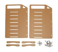 Mtlavishness Staffa per disco rigido Rack per disco rigido in acrilico con foro di montaggio accurato multistrato per livelli desktop (8 Layers)