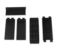 Mtlavishness Supporto per Carte di Gioco Multifunzionale in ABS Nero Robusto Archiviazione per 27 Carte Stand per Ricarica Host Accessorio per Giochi Casa e Viaggi Durevole Compatto Portatile