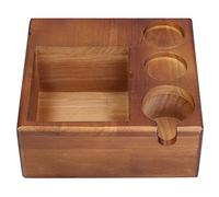 Mtlavishness Tamper per caffè in legno Portafiltro Supporto Antiscivolo Bussante per caffè Supporto per manomissione per macchina da caffè domestica
