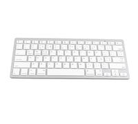 Mtlavishness Tastiera 78 Chiavi Ultra Sottili Bianca Portatile per Computer Compatibile con OS X per Uso in Viaggi Affari Biblioteca