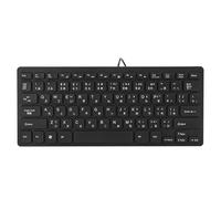 Mtlavishness Tastiera Hiragana Tastiere con Hiragana 31×15×3 Tastiera giapponese cablata Interfaccia USB Desktop Sottile 78 tasti Forniture per computer Tastiera giapponese Overlay