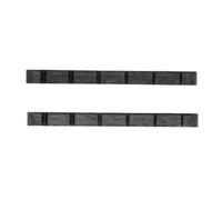 Mtlavishness Titolo Electric Guitar Nut Bone 6 String Prematura da dado pre -Slotted con velocità di porosità più bassa per tono eccellente e chiarezza adatti alla dimensione (Black)