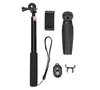 Mtlavishness Titolo: Stick Selfie Tripode in lega di alluminio per cellulare e con spugna non slip liscia Design estendibile per selfie e streaming in diretta fino a 93 cm di