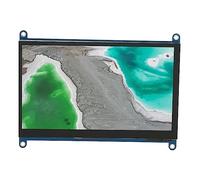 Mtlavishness Touchscreen Portable Monitor Ideal for RasPi PC and TV With 7 Inch IPS Dual Speaker 5 Points Capacitive Screen Widely Compatible for Various Systems and Devices (Screen Module)
