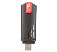 MTLAVISTISH Adattatore Dual Band WiFi 6 da 1800 Mbps con doppie antenne 3DBI e interfaccia USB 3.0 per PC portatili, migliora lo streaming e l'esperienza di gioco riduce Zing e