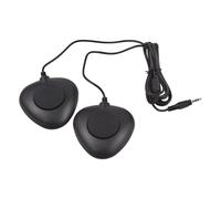 MTLAVISTISTHEID Pedale compatto di sostegno con interfaccia da 3,5 mm per strumenti musicali, come pianoforte pieghevole portatile, tastiera elettronica e tamburo pieghevole elettronico doppio