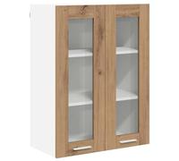 mtlskopl Armadio da cucina Riga 60 x 31 x 80 cm, in legno di quercia artisana, design moderno, robusto e durevole, per cucina, sala da pranzo, ufficio